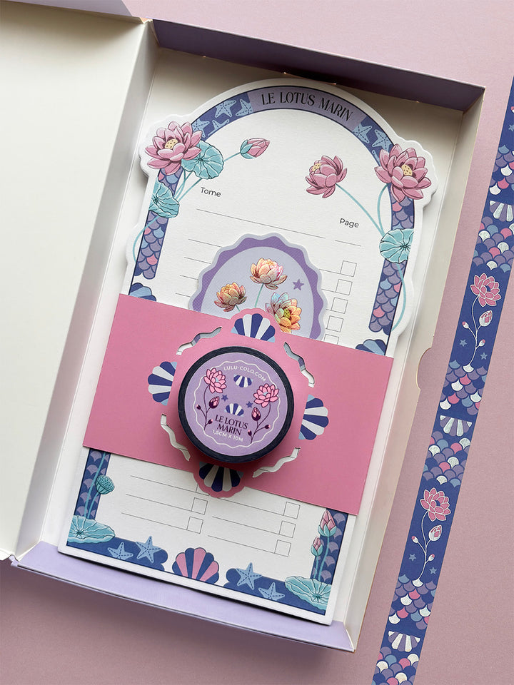 Coffret "Lotus marin" - La Collection Enchantée
