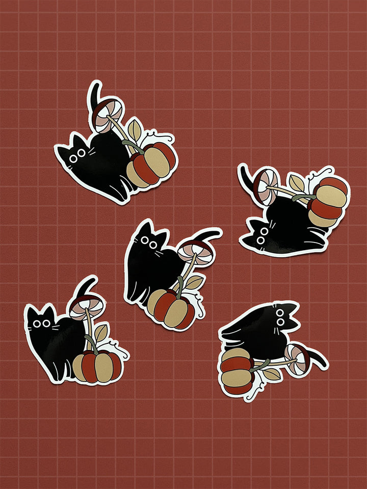 Stickers chats noirs